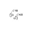 RIVET POUR PROTECTION REF/H804AA/AB