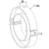 BAGUE D'ENROULEMENT ZF 80