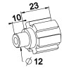 MOYEU CRABOT TÉTON Ø 12