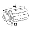 MOYEU CRABOT MÂLE TÉTON Ø 12