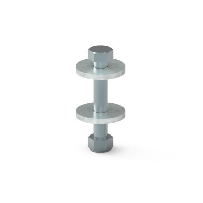 BOULON D'ATTELAGE M5 + RONDELLES