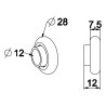 ROULEMENT A BILLES Ø 28/AL12 ÉP.12