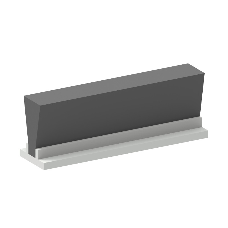 JOINT BROSSE MOUSTIQUAIRE POUR COULISSE H : 7 MM JOINT BROSSE MOUSTIQUAIRE POUR COULISSE H : 7 MM