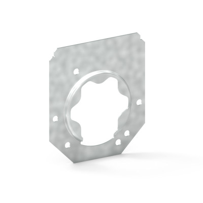 PLAQUE D'IMMOBILISATION MOTEUR SOMFY SUR JOUE ALU