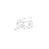 ADAPTATEUR GENOUILLERE TRINGLE DIAM.13