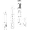 KIT MANŒUVRE DE SECOURS SECURISEE POUR GENOUILLERE DECROCHABLE BILLEE