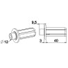 MOYEU COLLERETTE H3 TÉTON D12