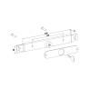 SERRURE POSE EN APPLIQUE + CONTRE PLAQUE