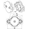 SUPPORT MOTEUR NICE MAX - HORS JOUES