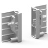 PAIRE DE CALE POUR COULISSE DE 28 TULIPE STANDARD