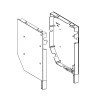 PAIRE DE JOUE TAILLE 360 PAN COUPÉ COULISSE SIMPLE CAGE