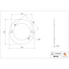 PLAQUE SUPPORT CSI OPTIMO BY ZF
